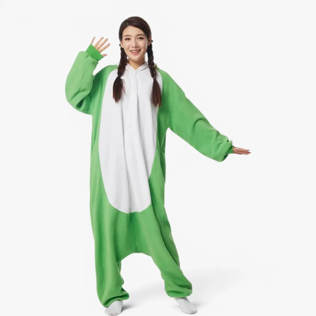 Sly Red Fox Loungewear Hooded Onesie - Image 2