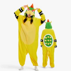 Bowser Onesie for Adults - Cozy Polar Fleece Onesie Pajamas