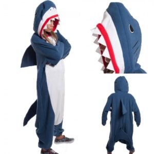 Shark Onesie Pajama Animal Costumes For Women & Men