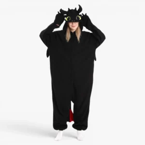 Toothless Onesie for Adults - Cozy Polar Fleece Onesie Pajamas